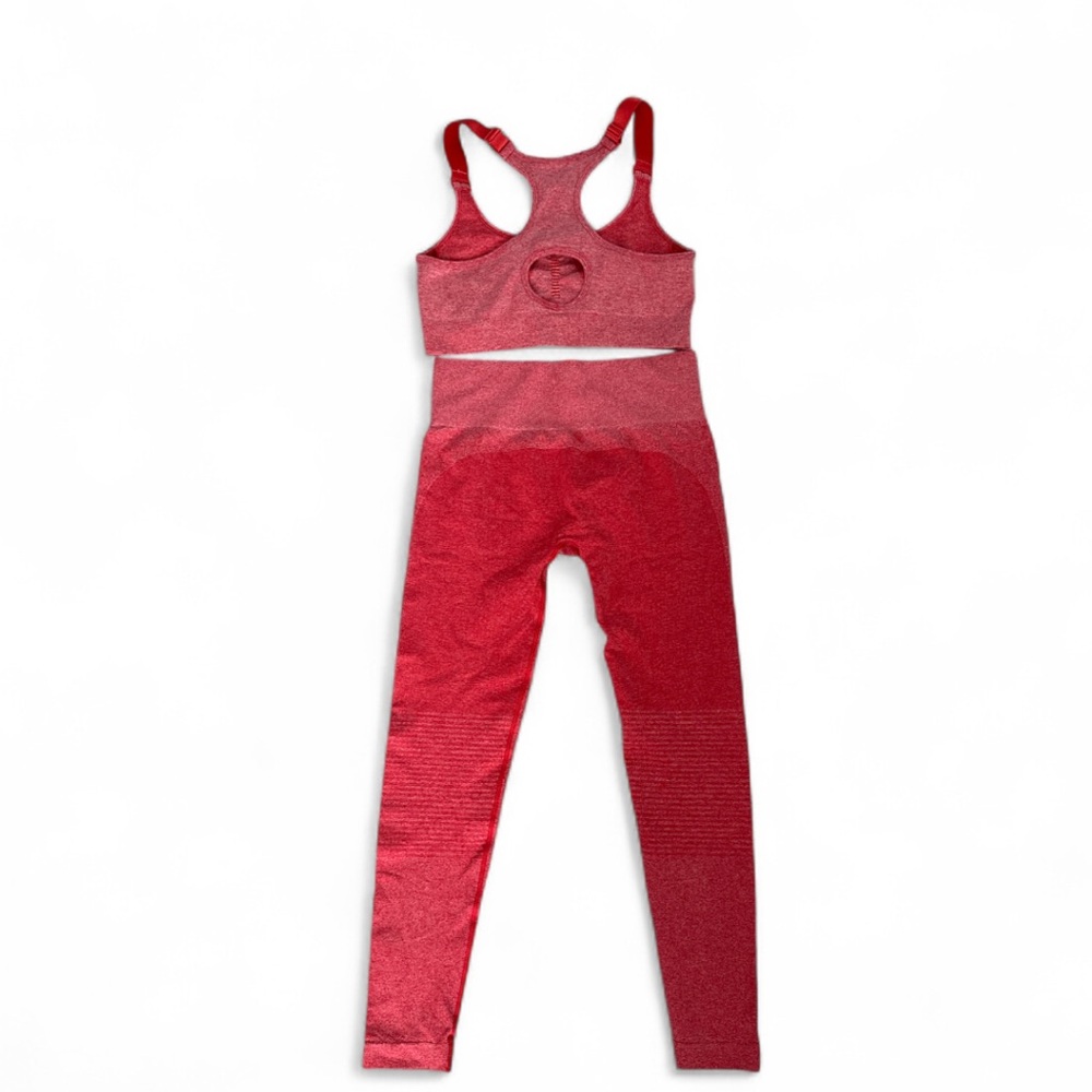 Flag Nor Fail Seamless Sports Bra and Leggings Set size Large - Picture 3 of 3